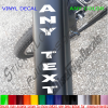 Cycling Down Tube Seat Fork Frame Decal Cycling Bicycle Cyclist Bike